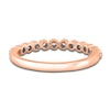 Thumbnail Image 3 of Diamond Wedding Band 1/5 ct tw Round 14K Rose Gold
