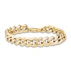 Thumbnail Image 1 of LUSSO by Italia D'Oro Monaco Chain Bracelet 14K Yellow Gold 8.5"