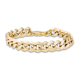 LUSSO by Italia D'Oro Monaco Chain Bracelet 14K Yellow Gold 8.5&quot;