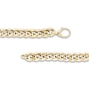 Thumbnail Image 2 of LUSSO by Italia D'Oro Monaco Chain Bracelet 14K Yellow Gold 8.5"
