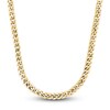 Thumbnail Image 0 of LUSSO by Italia D'Oro Men's Monaco Chain Necklace 14K Yellow Gold 24" 9mm