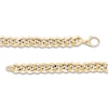 Thumbnail Image 2 of LUSSO by Italia D'Oro Men's Monaco Chain Necklace 14K Yellow Gold 24" 9mm