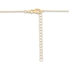 Thumbnail Image 3 of Italia D'Oro Triple Bar Station Necklace 14K Yellow Gold 17.5"