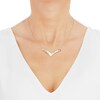 Thumbnail Image 1 of Italia D'Oro Arrow Necklace 14K Yellow Gold 16.5"