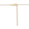 Thumbnail Image 2 of Italia D'Oro Heart Pendant Necklace 14K Yellow Gold 17.5"