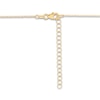 Thumbnail Image 3 of Italia D'Oro Lariat Bar Drop Pendant Necklace 14K Yellow Gold 17.5"