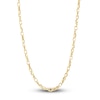 Thumbnail Image 0 of LUSSO by Italia D'Oro Men's Nugget Link Chain Necklace 14K Yellow Gold 22" 6mm
