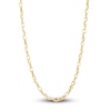 Thumbnail Image 1 of LUSSO by Italia D'Oro Men's Nugget Link Chain Necklace 14K Yellow Gold 22" 3.7mm