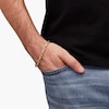 Thumbnail Image 3 of LUSSO by Italia D'Oro Men's Oval Link Bracelet 14K Yellow Gold 9"