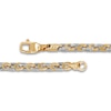 Thumbnail Image 2 of LUSSO by Italia D'Oro Men's Mariner Link Bracelet 14K Two-Tone Gold 8.25"