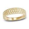 Thumbnail Image 1 of LUSSO by Italia D'Oro Men's Watch Link Ring14K Yellow Gold