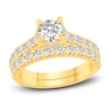 Thumbnail Image 0 of Diamond Bridal Set 2-1/8 ct tw Round 14K Yellow Gold