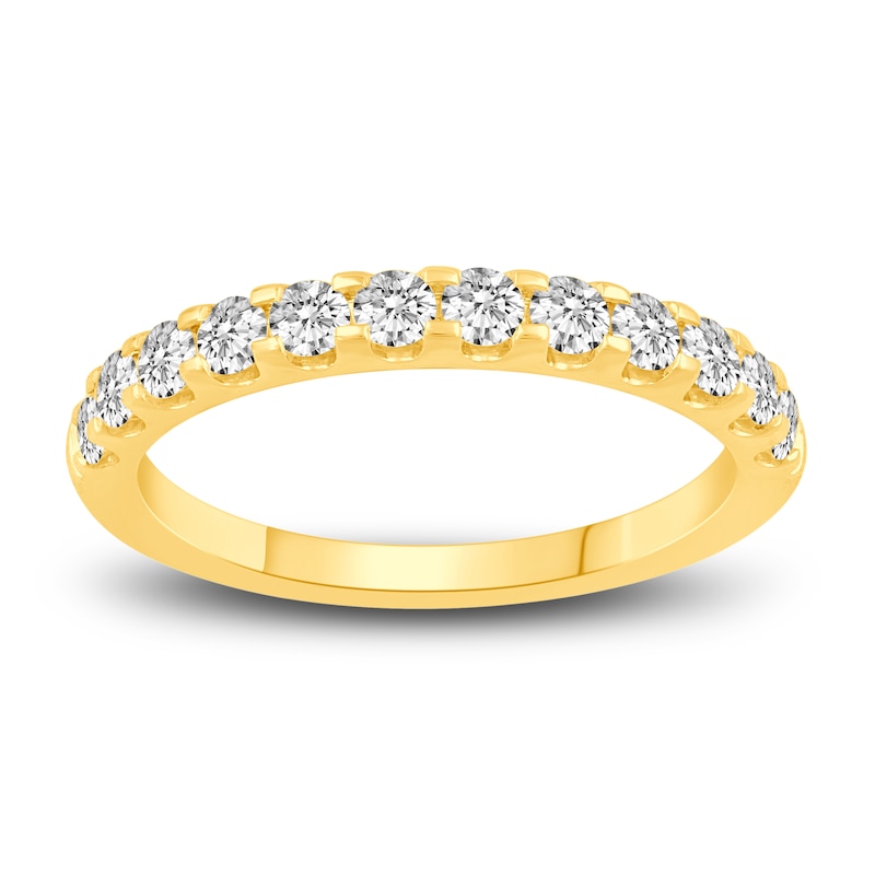 Diamond Bridal Set 2-1/8 ct tw Round 14K Yellow Gold