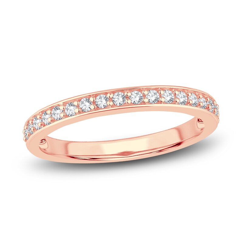 Main Image 1 of Diamond Anniversary Band 1/4 ct tw Round 14K Rose Gold