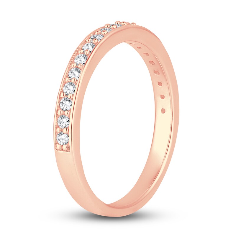 Main Image 2 of Diamond Anniversary Band 1/4 ct tw Round 14K Rose Gold