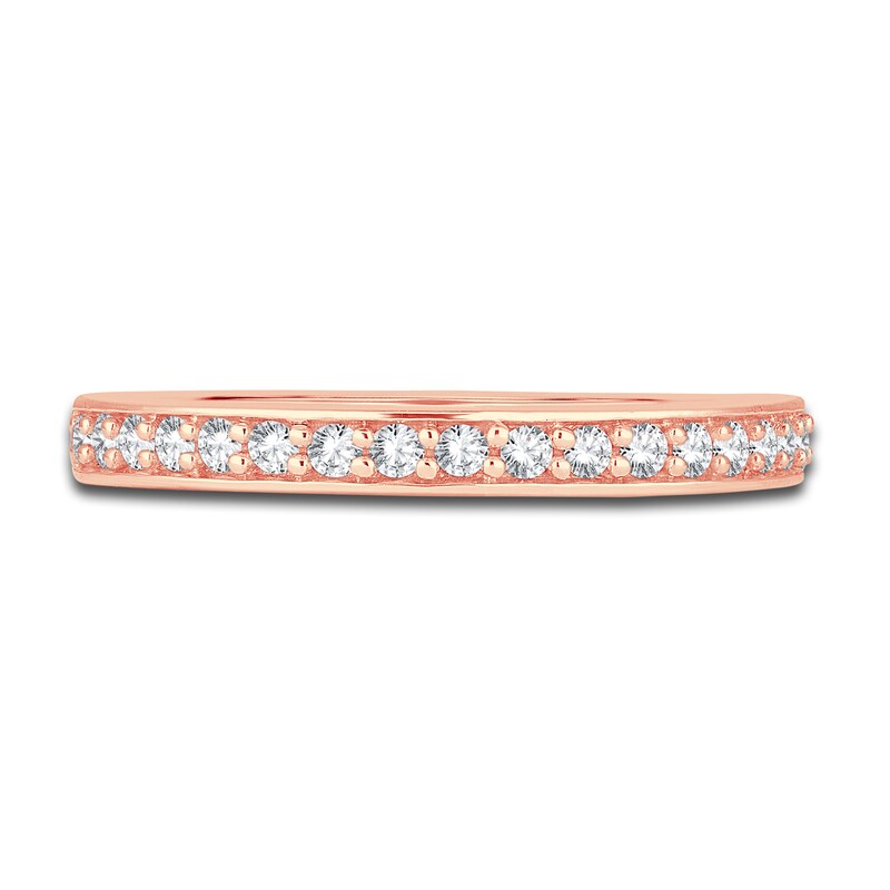 Main Image 3 of Diamond Anniversary Band 1/4 ct tw Round 14K Rose Gold