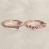 Thumbnail Image 4 of Juliette Maison Natural Emerald Ring 10K Yellow Gold