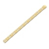 Thumbnail Image 2 of Men's Diamond Bracelet 2-3/4 ct tw Round/Baguette 10K Yellow Gold 8.5"