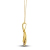 Thumbnail Image 1 of Le Vian Diamond Pendant Necklace 1/3 ct tw Round 14K Honey Gold 19"