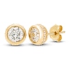 Thumbnail Image 0 of Diamond Earrings 1-1/2 ct tw Round 18K Yellow Gold