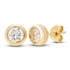 Thumbnail Image 1 of Diamond Earrings 1-1/2 ct tw Round 18K Yellow Gold