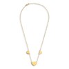 Thumbnail Image 4 of Engravable Multi-Heart Necklace 14K Yellow Gold 16&quot; to 18&quot; Adjustable