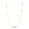 Thumbnail Image 1 of Semi-Solid Gourmette Chain Necklace 14K Yellow Gold 22" 2.8mm