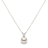 Thumbnail Image 1 of Yoko London South Sea Cultured Pearl Pendant Necklace 1/6 ct tw Diamonds 18K Yellow Gold 16"