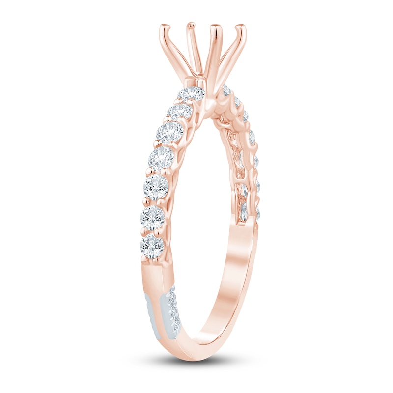 Pnina Tornai Diamond Engagement Ring Setting 1/2 ct tw 14K Rose Gold
