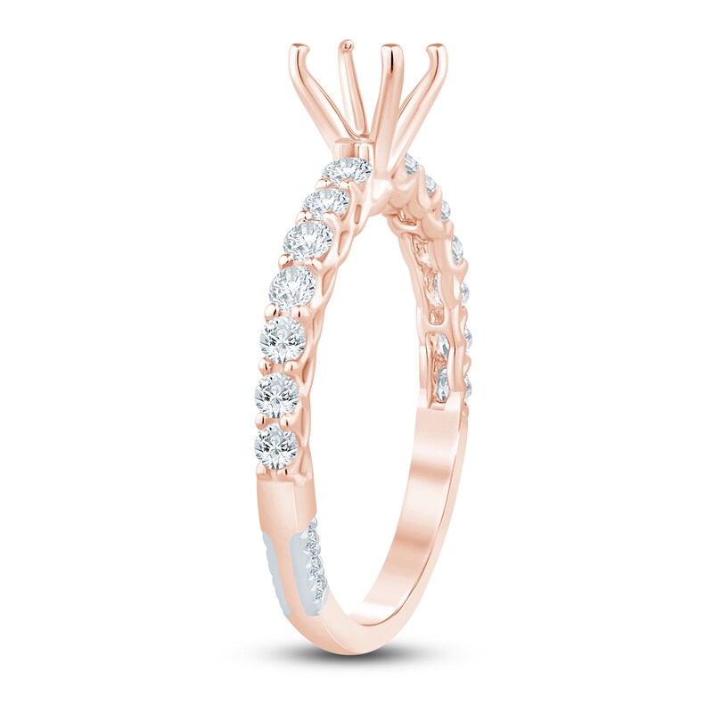 Main Image 2 of Pnina Tornai Diamond Engagement Ring Setting 1/2 ct tw 14K Rose Gold