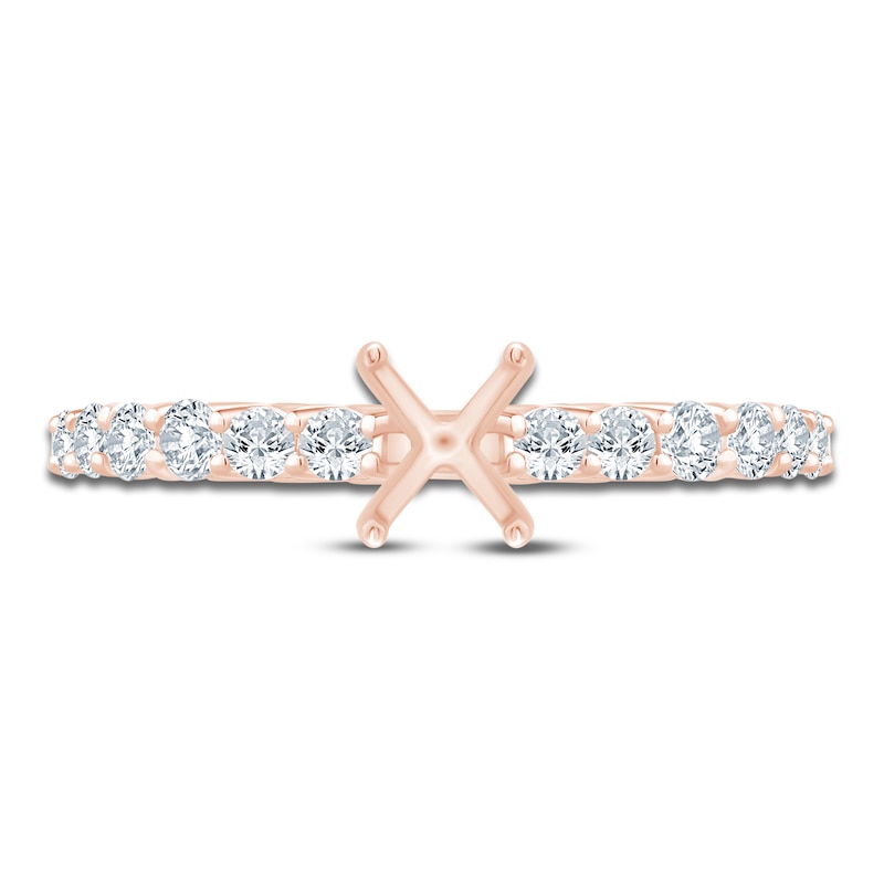 Main Image 3 of Pnina Tornai Diamond Engagement Ring Setting 1/2 ct tw 14K Rose Gold