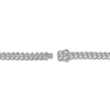 Thumbnail Image 3 of 1933 by Esquire Men's Diamond Curb Chain ID Bracelet 1/4 ct tw 10K Yellow Gold & Sterling Silver 8.5"