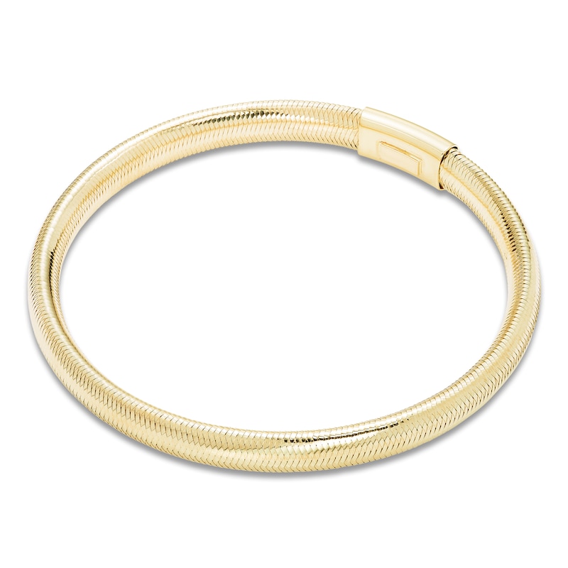 Main Image 2 of Italia D'Oro Stretch Bracelet 14K Yellow Gold