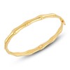 Thumbnail Image 1 of Italia D'Oro Bamboo Bangle Bracelet 14K Yellow Gold