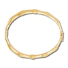 Thumbnail Image 3 of Italia D'Oro Bamboo Bangle Bracelet 14K Yellow Gold