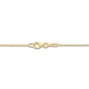 Thumbnail Image 3 of Italia D'Oro Bamboo Circle Necklace 14K Yellow Gold 18"