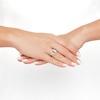 Thumbnail Image 4 of Italia D'Oro Diamond-Cut Chain Link Ring 14K Two-Tone Gold
