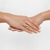 Thumbnail Image 5 of Italia D'Oro Two-Row Twist Cuff Ring 14K Yellow Gold