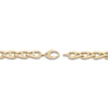 Thumbnail Image 2 of Italia D'Oro Hollow Mariner Link Chain Bracelet 8.9mm 14K Yellow Gold 7.5"