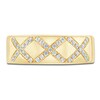 Thumbnail Image 3 of Pnina Tornai Men's Diamond X Wedding Band 1/3 ct tw 14K Yellow Gold