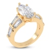 Thumbnail Image 2 of Marquise-Cut Created By Jared Studio Lab-Grown Diamond Engagement Ring 4-1/2 ct tw 14K Yellow Gold