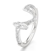 Thumbnail Image 4 of J'Lure Moval Old-Cut Lab-Grown Diamond Contour Wedding Band 1/2 ct tw 18K White Gold