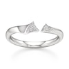 Thumbnail Image 1 of J'Lure Lab-Created Diamond Wedding Band 1/20 ct tw 18K White Gold