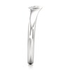 Thumbnail Image 3 of J'Lure Lab-Created Diamond Wedding Band 1/20 ct tw 18K White Gold