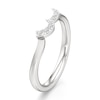 Thumbnail Image 4 of J'Lure Lab-Grown Diamond Wedding Band 1/20 ct tw 18K White Gold