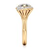 Thumbnail Image 3 of J'Lure Square-Emerald Step-Cut Lab-Grown Diamond Engagement Ring 3-5/8 ct tw 18K Yellow Gold