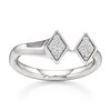 Thumbnail Image 1 of J'Lure Lab-Grown Diamond Wedding Band 1/8 ct tw 18K White Gold