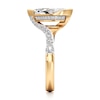 Thumbnail Image 3 of J'Lure Leaf Step-Cut Lab-Grown Diamond Bypass Engagement Ring 2-1/2 ct tw 18K Yellow Gold