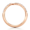 Thumbnail Image 2 of J'Lure Lab-Grown Diamond Contour Wedding Band 3/8 ct tw 18K Rose Gold