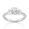 Thumbnail Image 1 of J'Lure Radiant Brilliant-Cut Lab-Grown Diamond Engagement Ring 2 ct tw 18K White Gold